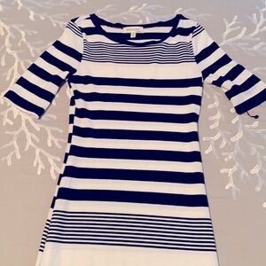 Striped stretch dress